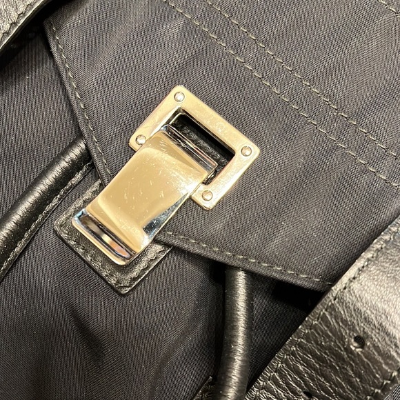 Proenza Schouler PS1 Nylon and Leather Backpack - Picture 3 of 7